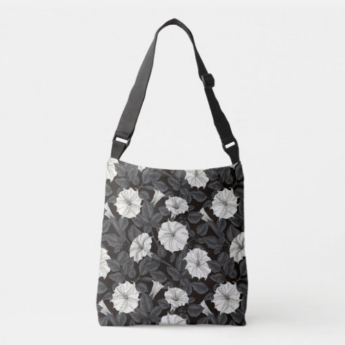 Moonflowers Crossbody Bag