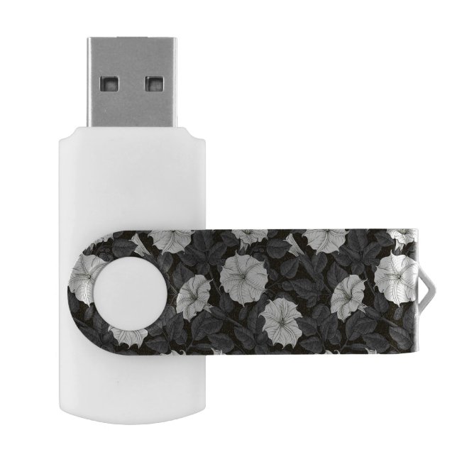 Moonflowers Flash Drive (Opened)