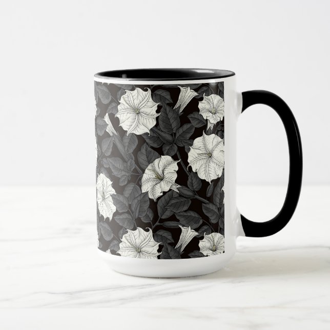Moonflowers Mug (Right)
