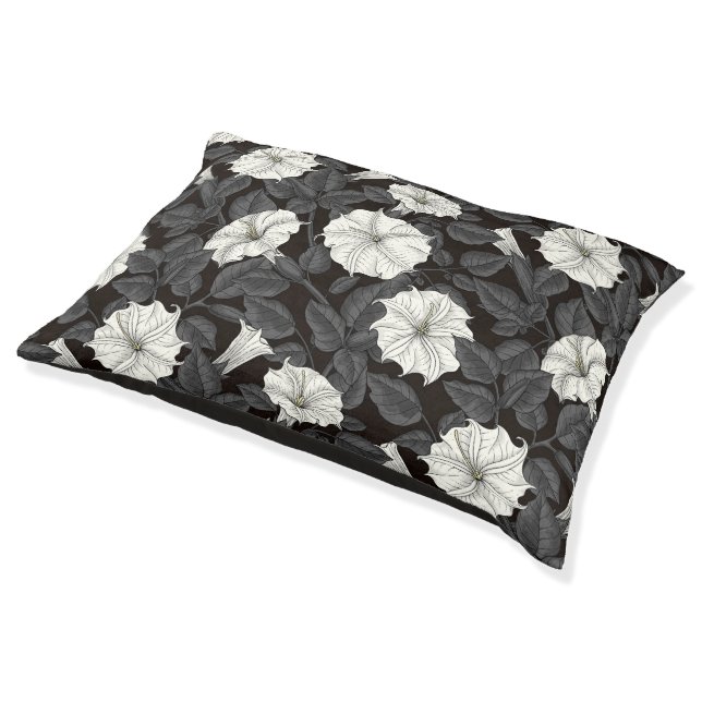 Moonflowers Pet Bed (Angled)