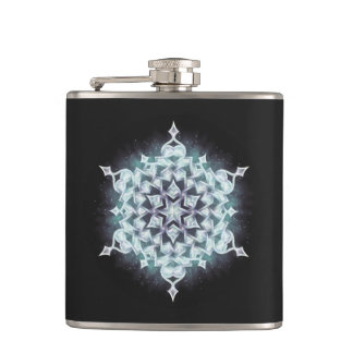 Moonfrost Snowflake Flask