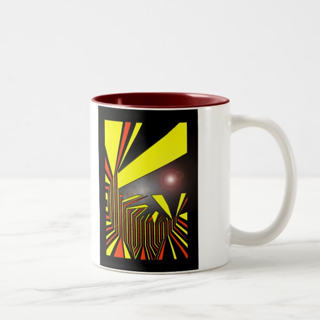 Moonglow Two-Tone Coffee Mug (Right)