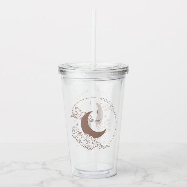 Moonglows Acrylic Tumbler (Front)