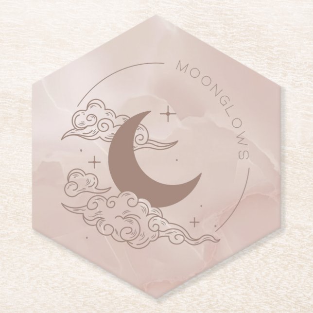Moonglows Paper Coaster (Front)