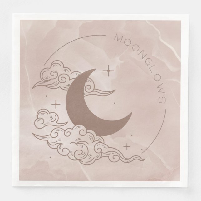Moonglows Paper Dinner Napkins (Front)
