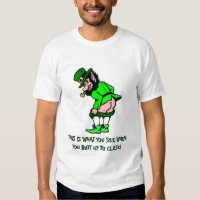 Mooning Leprechaun T-shirt