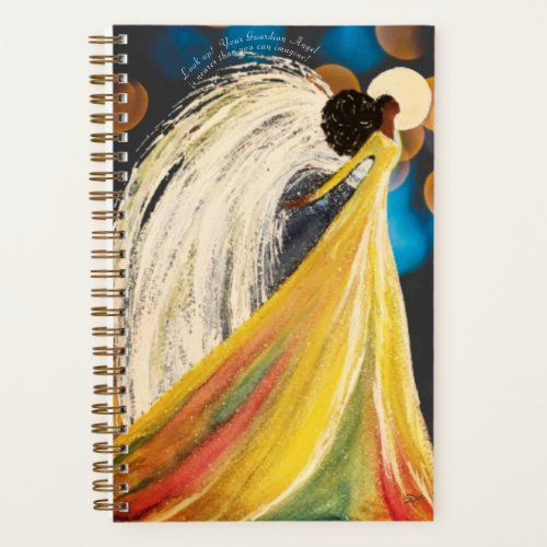 Moonlight Angel Spiral Notebook 55 x 85
