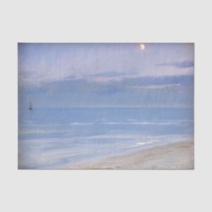 Moonlight at Skagen Beach by P.S. Krøyer, Art Tissue Paper