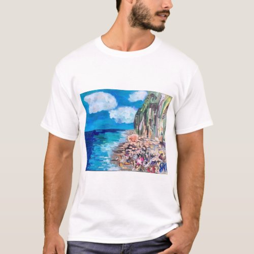 Moonlight Beach Encinitas T_Shirt