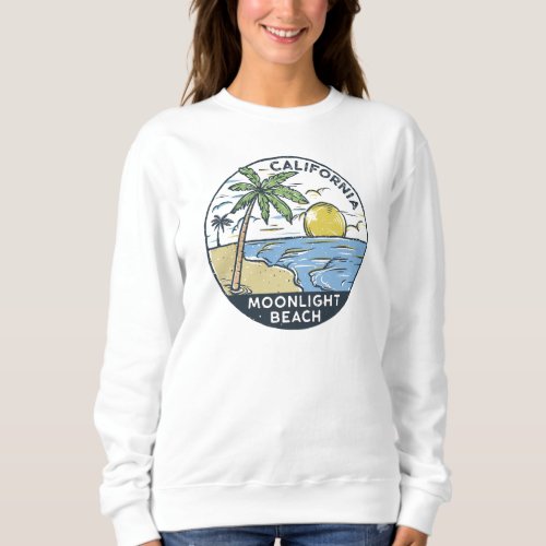 Moonlight Beach San Diego California Sweatshirt