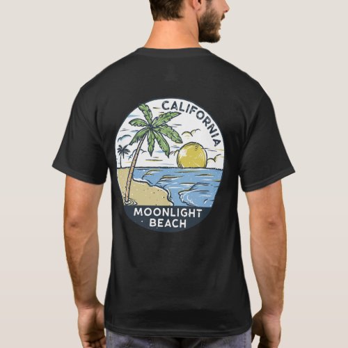 Moonlight Beach San Diego California T_Shirt