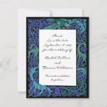 Moonlight Blue Celtic Save The Date Announcement at Zazzle
