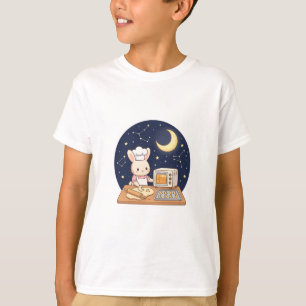 Moonlight Bunny Bakery T-Shirt
