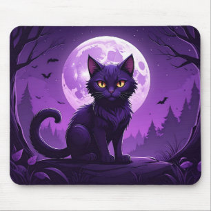 Moonlight Cat Mousepad