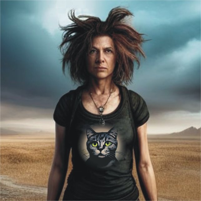 Moonlight Cat T-Shirt (Creator Uploaded)