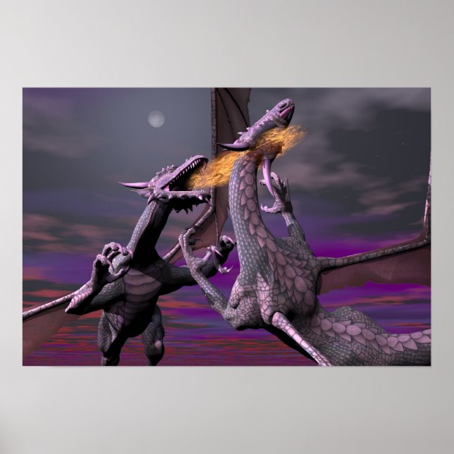 Moonlight Combat Poster (Front)