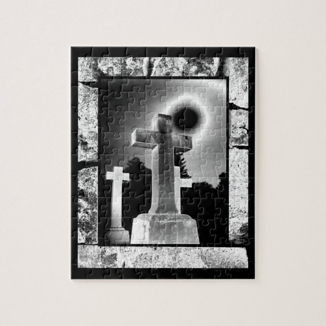 Moonlight Cross Jigsaw Puzzle (Vertical)