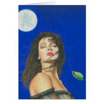 Moonlight Dancer Art Card by TheInspiredEdge at Zazzle