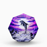 Moonlight Dolphin Acrylic Award<br><div class="desc">Moonlight Dolphin - Digital Fantasy Art Painting by Krisi ArtKSZP >>> More Products in Store Category >>> Dolphin - Delfin >>> Moonlight Dolphin</div>