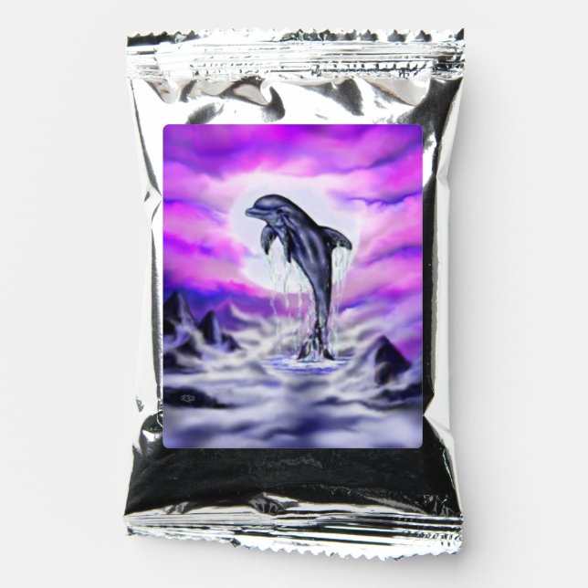 Moonlight Dolphin Coffee Drink Mix (Front)