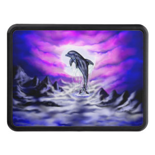 Moonlight Dolphin Hitch Cover