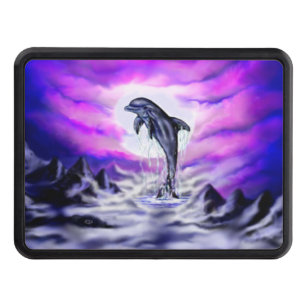 Moonlight Dolphin Hitch Cover