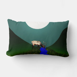 Moonlight Elk Pillow