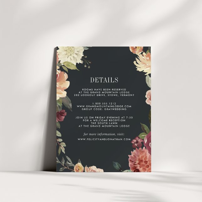 Moonlight Garden Guest Information Card (Creator Uploaded)