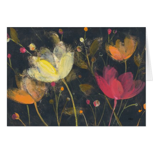Moonlight Garden on Black Cards (Front Horizontal)