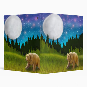 Moonlight Grizzly Avery Binder