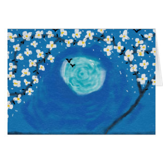 Moonlight in the orchard cards