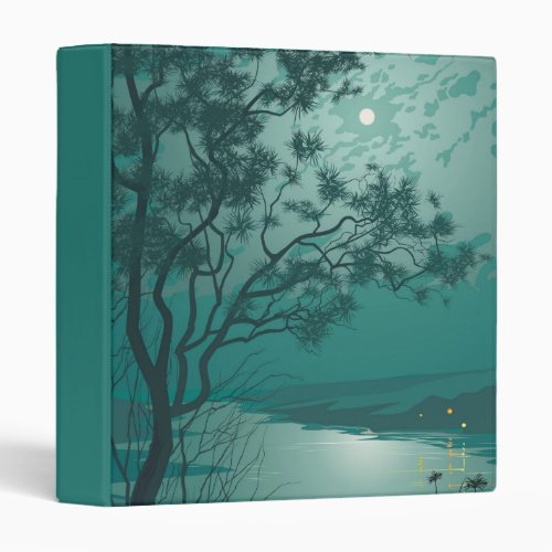 Moonlight Landscape Binder