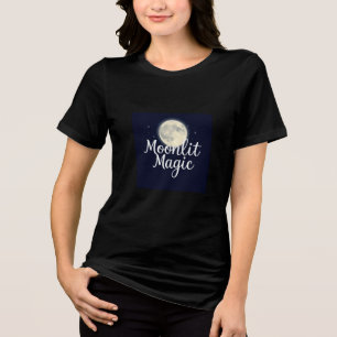 Moonlight Magic - Enchanting Women’s T-Shirt Tri-Blend Shirt
