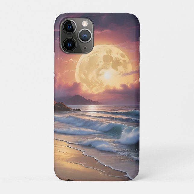 Moonlight Midnight Beach 6 Case-Mate iPhone Case (Back)