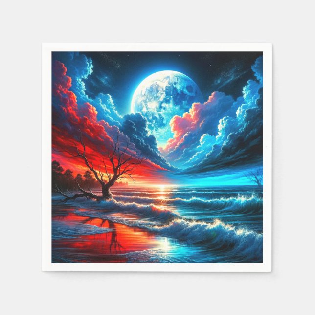 Moonlight Napkins (Front)