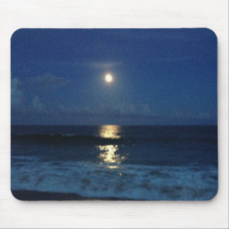 MOONLIGHT on the BEACH Mouse Pad