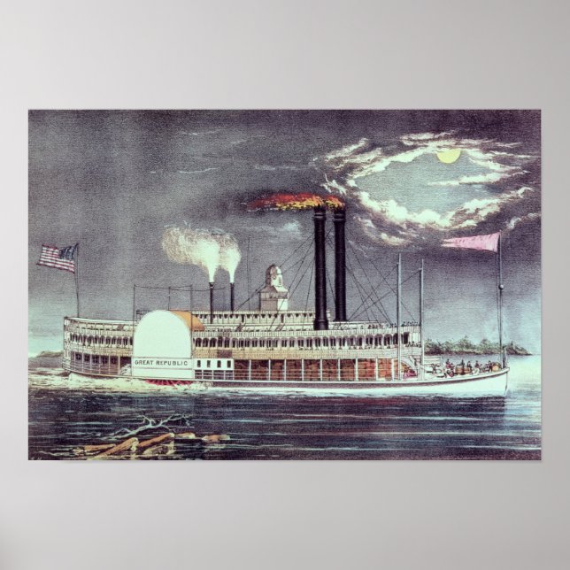 Moonlight on the Mississippi Poster (Front)