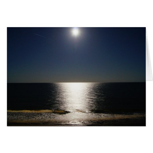 Moonlight on the Ocean Cards (Front Horizontal)