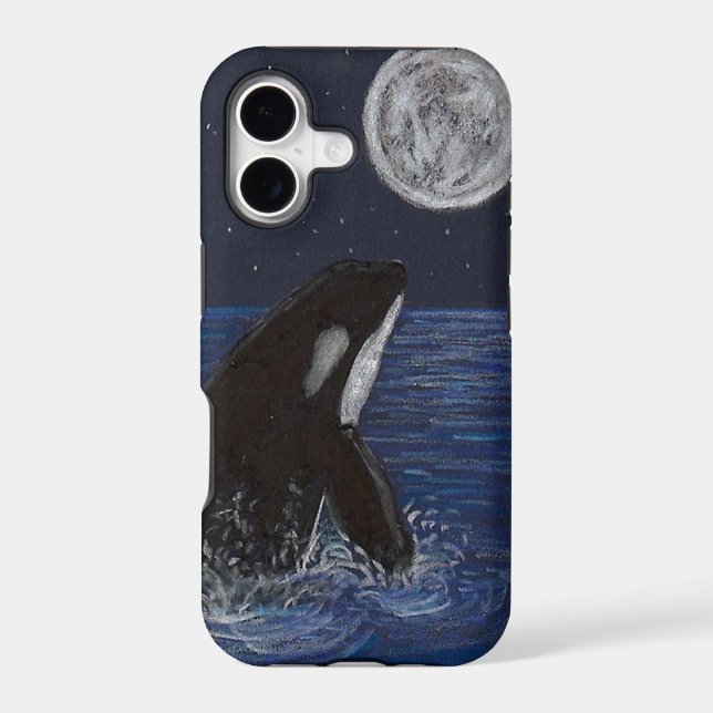 Moonlight Orca Iphone Case (Back)