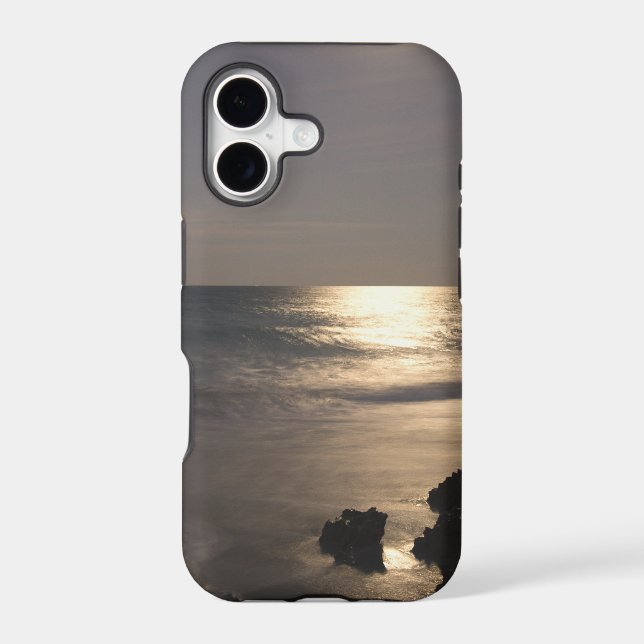 Moonlight Over Ocean Iphone Case (Back)