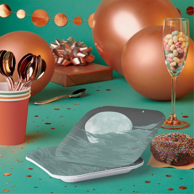 Moonlight Paper Plates (Creator Uploaded)