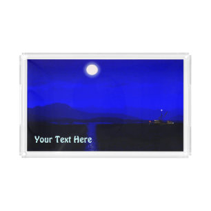 Moonlight Passage Acrylic Tray