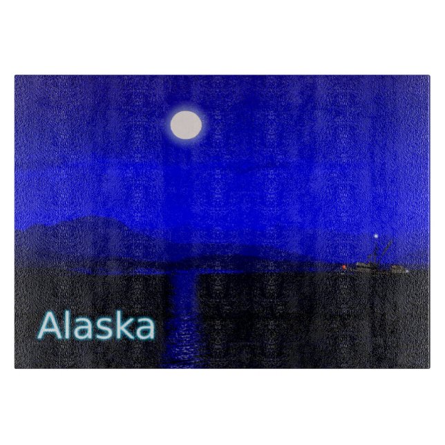 Moonlight Passage Cutting Board (Front)