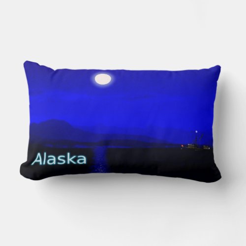 Moonlight Passage Lumbar Pillow