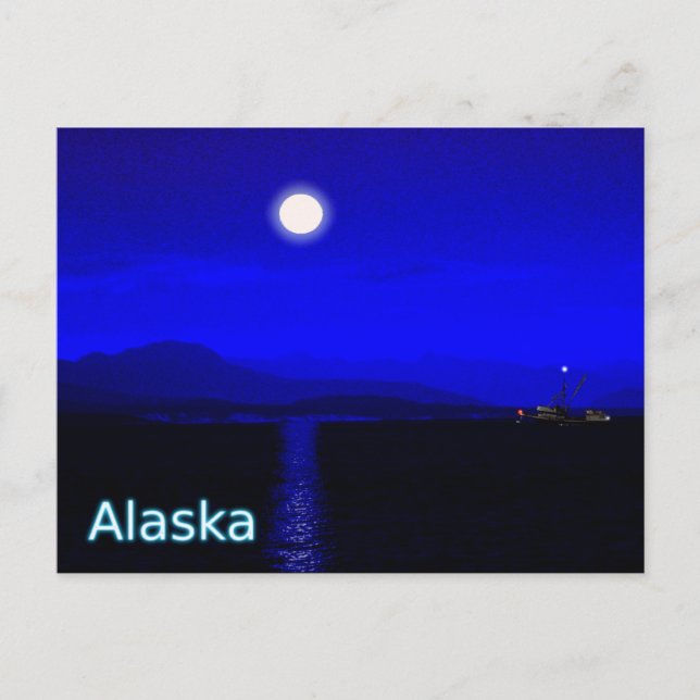 Moonlight Passage Postcard (Front)