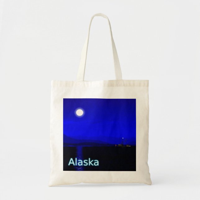Moonlight Passage Tote Bag (Front)