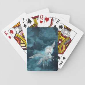 Moonlight pegasus playing cards