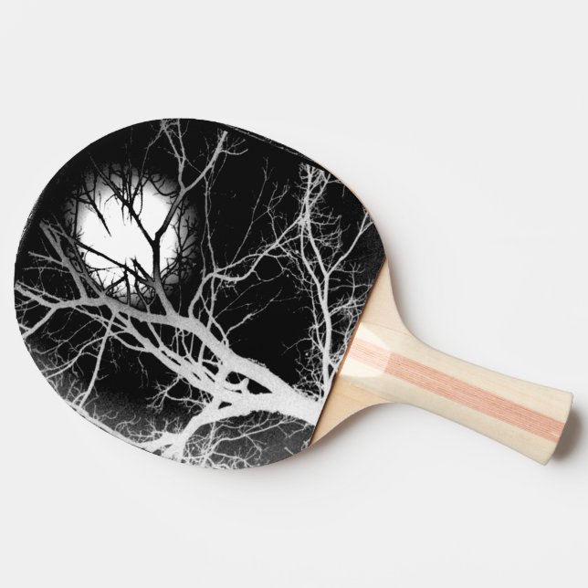 Moonlight Ping Pong Paddle (Side)