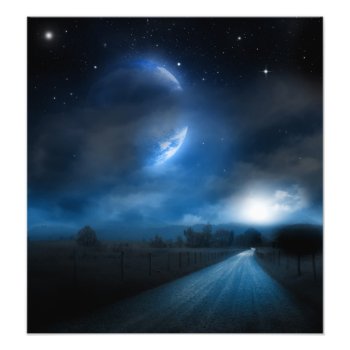 Moonlight Print by KevinCarden at Zazzle