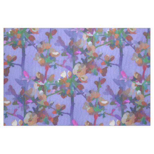 Moonlight Quince Fabric